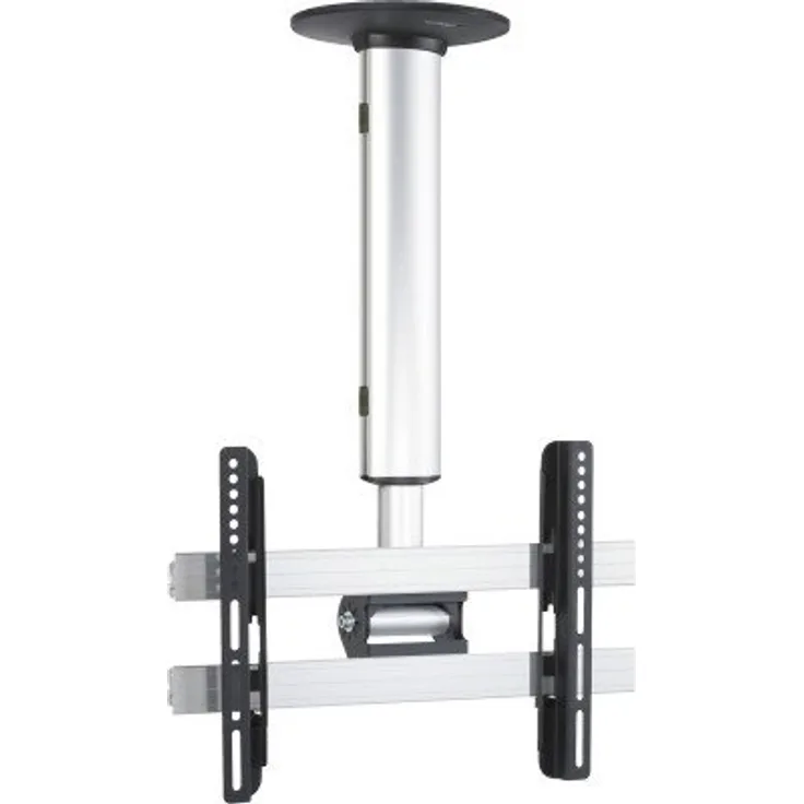 VCM cm 3 Mini Deckenhalterung, Neigbar, Schwenkbar, 26-40 Zoll, Silber, 50 x 42 x 42 cm