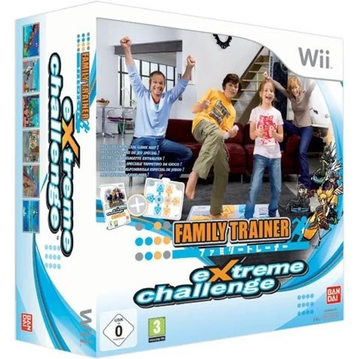 Family Trainer - Extreme Challenge (inkl. Aktionsmatte) (Wii)