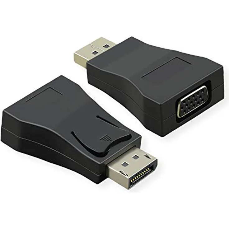 VALUE DisplayPort-VGA Adapter, DP ST - VGA BU, Aktiv (12.99.3156)
