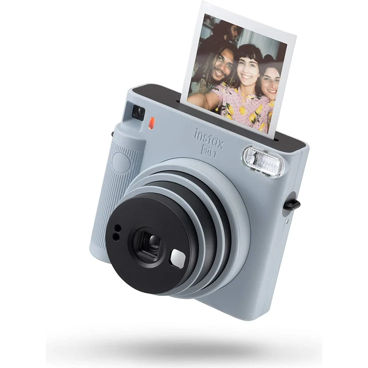 Fujifilm Instax SQUARE SQ1 glacier blue EX D Sofortbildkamera – Bild 2