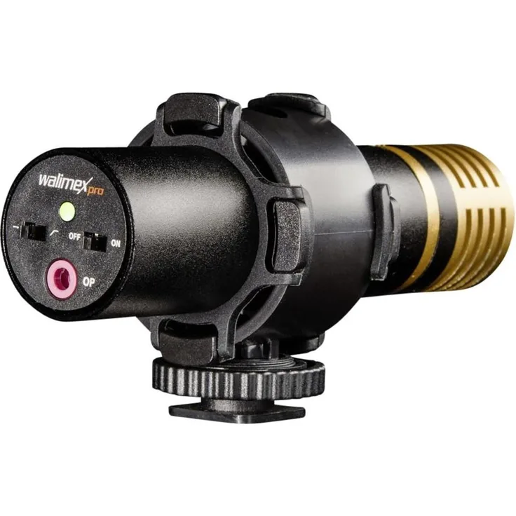 Walimex Pro Stereo-Richtmikrofon für DSLR Kamera-Camcorder