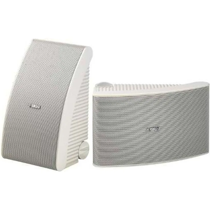 Yamaha NS-AW592 2-Wege Außenlautsprecher (150 Watt, 88 dB) 1 Paar weiß Front-Lautsprecher - 150 Watt - weiß