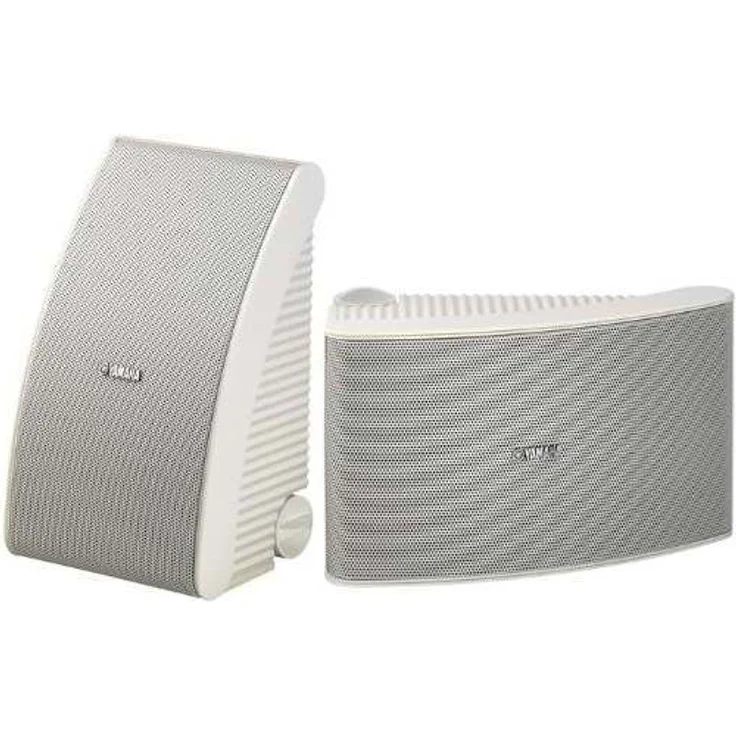 Yamaha NS-AW592 2-Wege Außenlautsprecher (150 Watt, 88 dB) 1 Paar weiß Front-Lautsprecher - 150 Watt - weiß