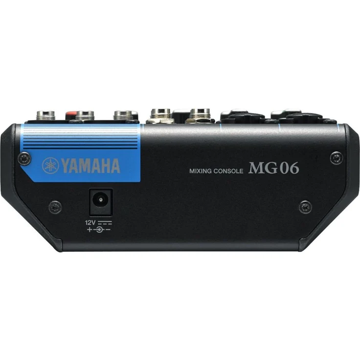 Yamaha MG 06 Mischpult Analog Sound Mixer (6-Kanal, 2x Mic, XLR, 12 Watt) – Bild 2