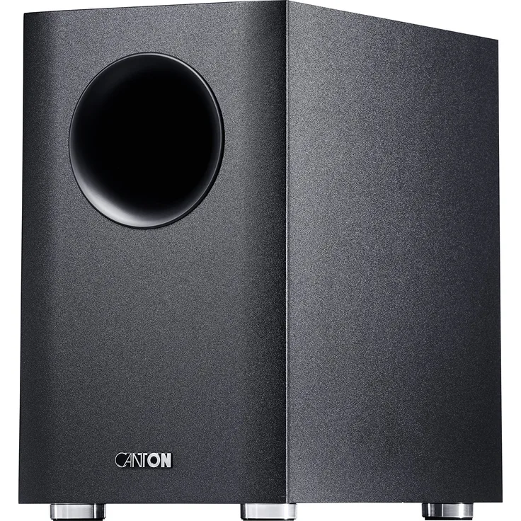 Canton 03724 AS 2020 SC aktiv Subwoofer schwarz Subwoofer - 100 Watt - schwarz