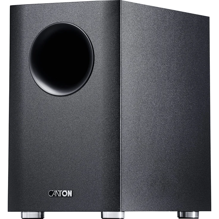 Canton 03724 AS 2020 SC aktiv Subwoofer schwarz Subwoofer - 100 Watt - schwarz – Bild 1