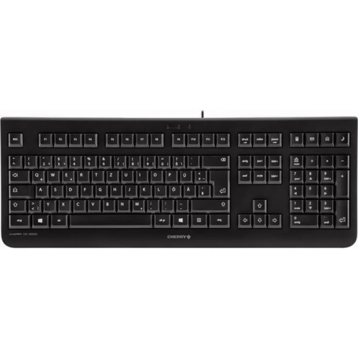 CHERRY DC 2000 - Tastatur-und-Maus-Set - USB - Deutsch QWERTZ - Schwarz (JD-0800DE-2) – Bild 2