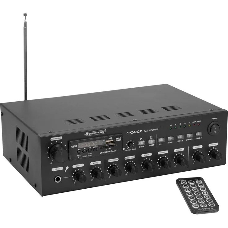 OMNITRONIC CPZ-120P ELA-Mischverstärker