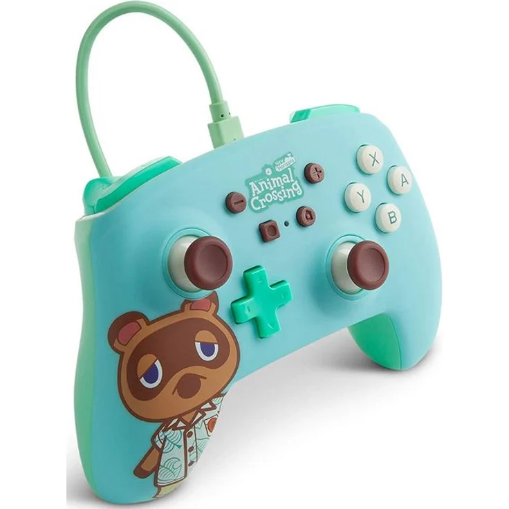PowerA Enhanced Wired Controller - Tom Nook, türkis (1521519-01) (Switch) – Bild 1