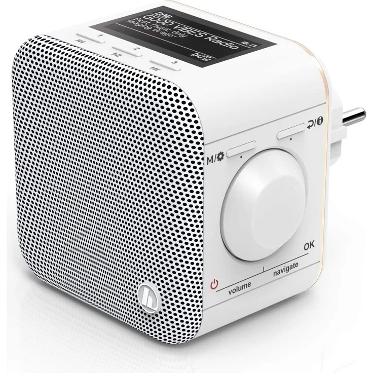Hama DR40BT Digitalradio mit Bluetooth, LCD-Display, Wecker, geeignet für Bad, weiß – Bild 10