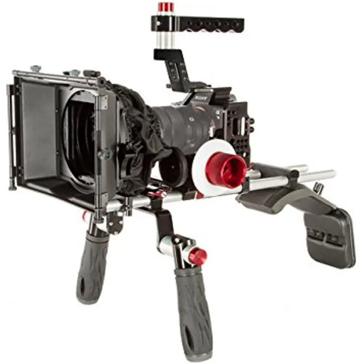Shape ALPSMKIT Bundle bestehend aus Cage, Schulter, Follow Focus und Mattebox für Sony A7S II-A7R II-A7 II Kamera