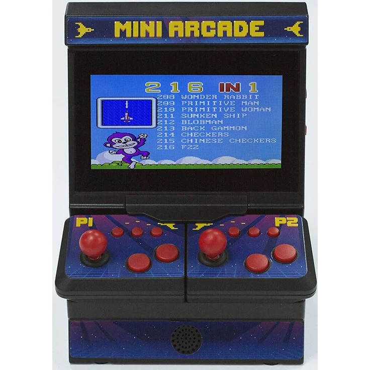 ThumbsUp ORB Mini Arcade Machine Dual inkl. 300 Spiele (OR-RETDUALARCL) – Bild 2