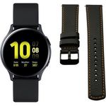 Samsung Galaxy Watch Active 2 Smartwatch GPS, Unisex, 40mm, Aluminiumgehäuse, Aqua Black, Exclusive Edition