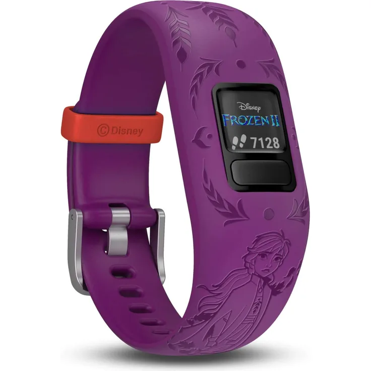 Garmin vívofit jr. 2 Fitness-Tracker Kinder, Einheitsgröße, Disney Frozen 2 Anna (010-01909-19)