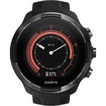 Suunto 9 Baro Smartwatch GPS, Unisex, 50mm, glasfaserverstärktes Polyamidgehäuse, Schwarz