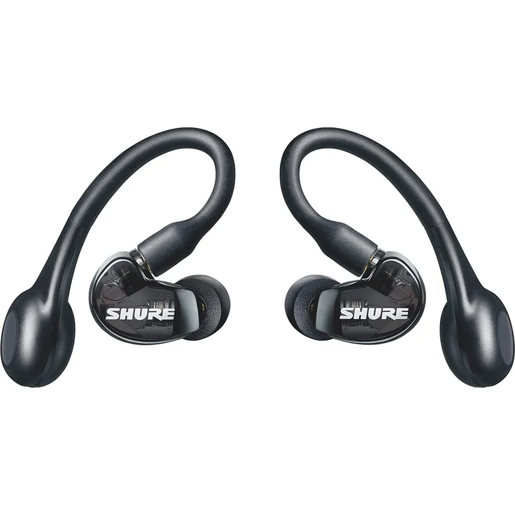 Shure Aonic 215 True Wireless In-Ear Kopfhörer, mit Bluetooth, Mikrofon, geeignet für Sport, schwarz – Bild 1