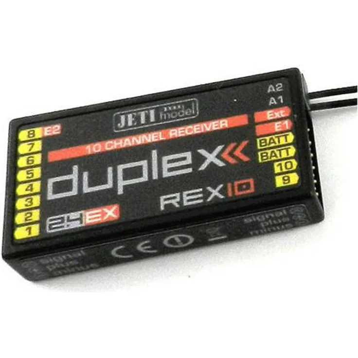 Jeti Rex 10 10-Kanal Empfänger 2,4GHz