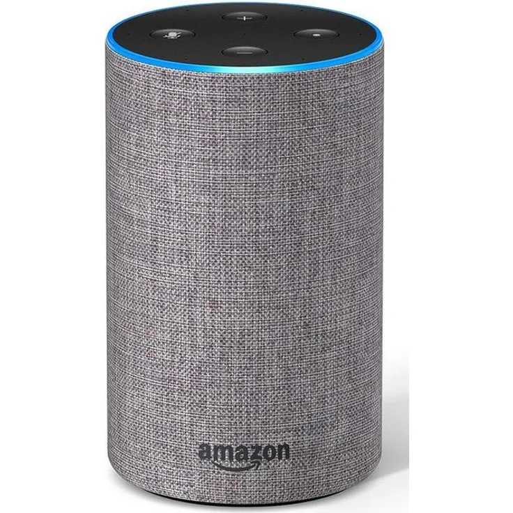 Amazon Echo 2. Generation Sprachassistent hellgrau/Stoff