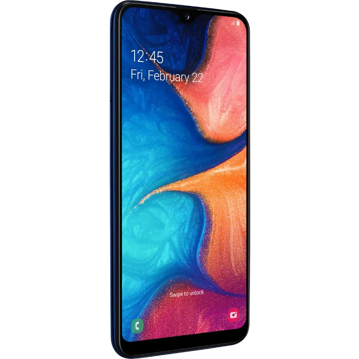 Samsung Galaxy A20e Smartphone 14,73cm Pixel (5,8 Zoll) TFT, LCD-Display, 32GB interner Speicher, 3GB RAM, Dual-SIM, Android, Blue – Bild 2