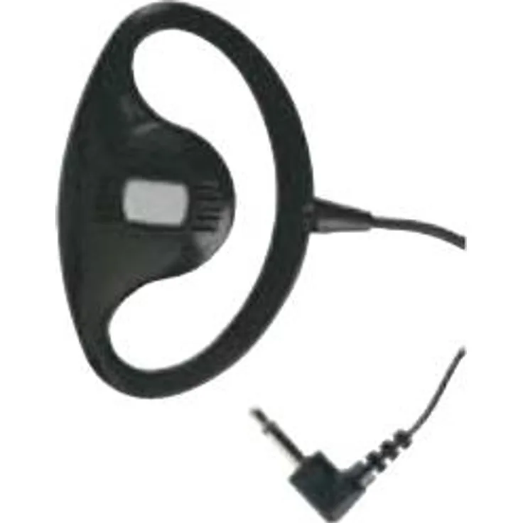 Albrecht 71410 Ohrbügel Monophon Verkabelt Schwarz Mobiles Headset - Mobile Headsets (Verkabelt, Ohrbügel, Monophon, Im Ohr, Schwarz)