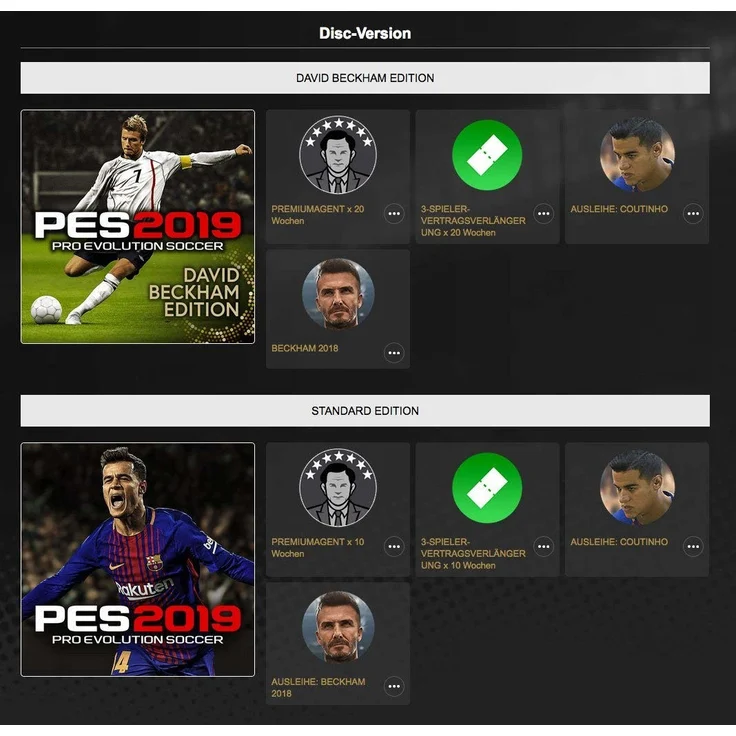 Pro Evolution Soccer 2019 - David Beckham Edition (PS4) - Preisvergleich – Bild 2