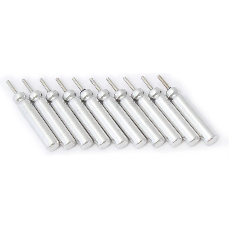 vhbw 10x Set Lithium Stabbatterie 25mAh (3V) für Angelposen, Posen, YAD, LED wie Typ CR425.