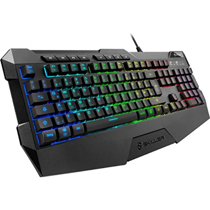 Sharkoon Skiller SGK4 - Tastatur - Hintergrundbeleuchtung - USB - Deutsch QWERTZ (4044951020454)