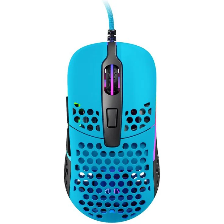 Xtrfy M42 RGB Gaming Maus - hellblau (M42-RGB-BLUE) – Bild 1