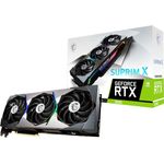 MSI GeForce RTX 3090 Suprim X 24G, 24GB GDDR6X, HDMI, 3x DP (V388-010R)