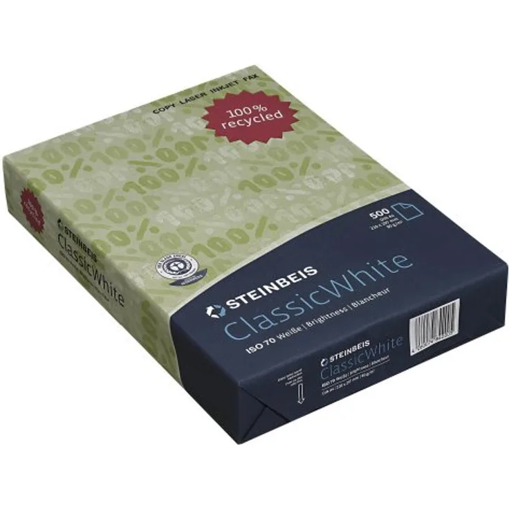 Steinbeis Classic White 80g A4 Kopierpapier