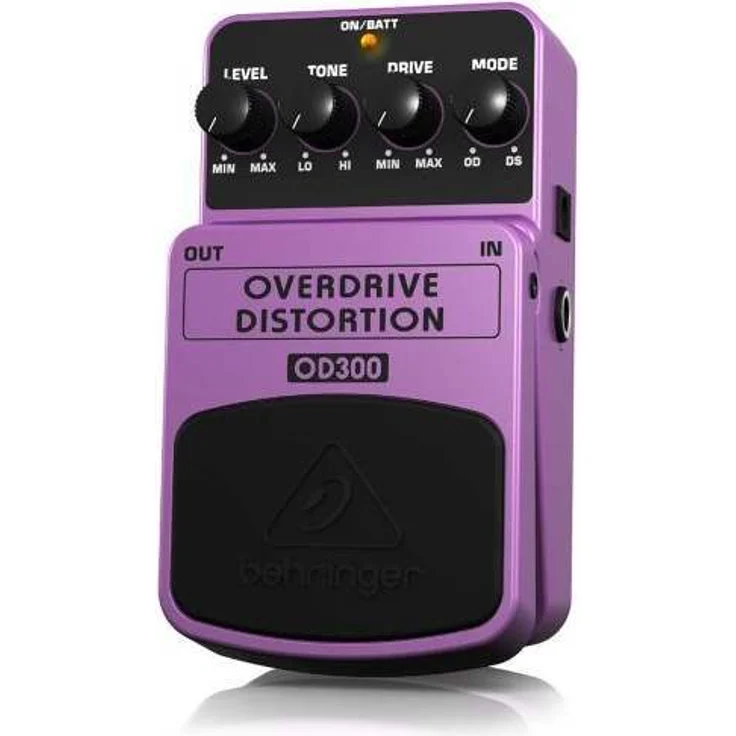 Behringer OVERDRIVE-DISTORTION OD300 Overdrive-DistortionEffektpedal – Bild 1