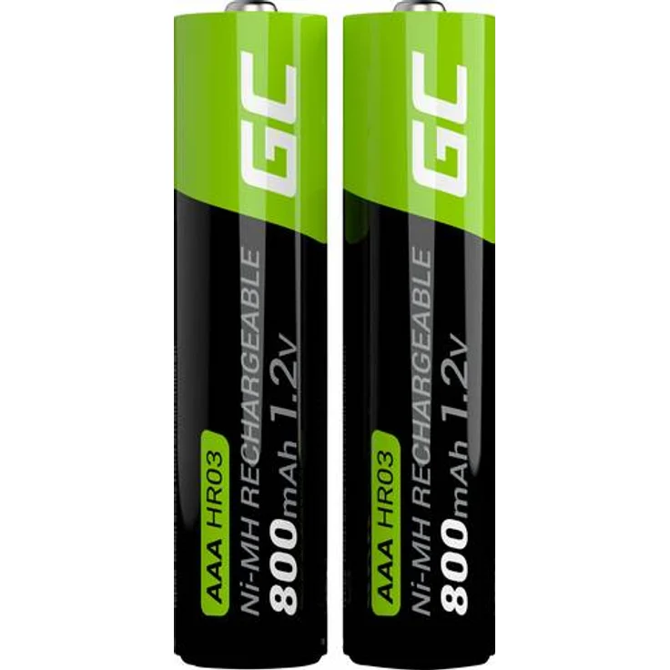 Green Cell HR03 Micro (AAA)-Akku NiMH 800 mAh 1.2V 2St. – Bild 1