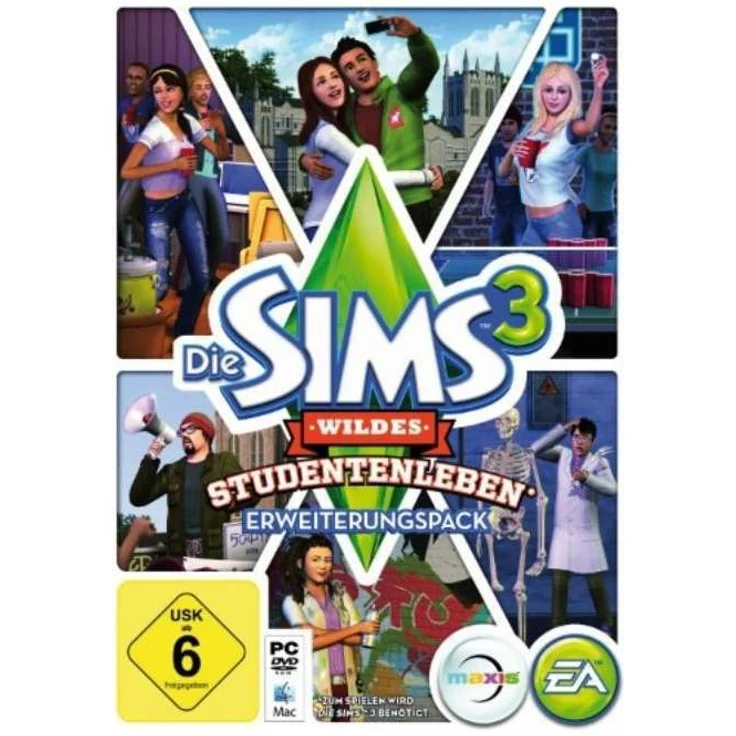 Die Sims 3 Wildes Studentenleben (PC) – Bild 1