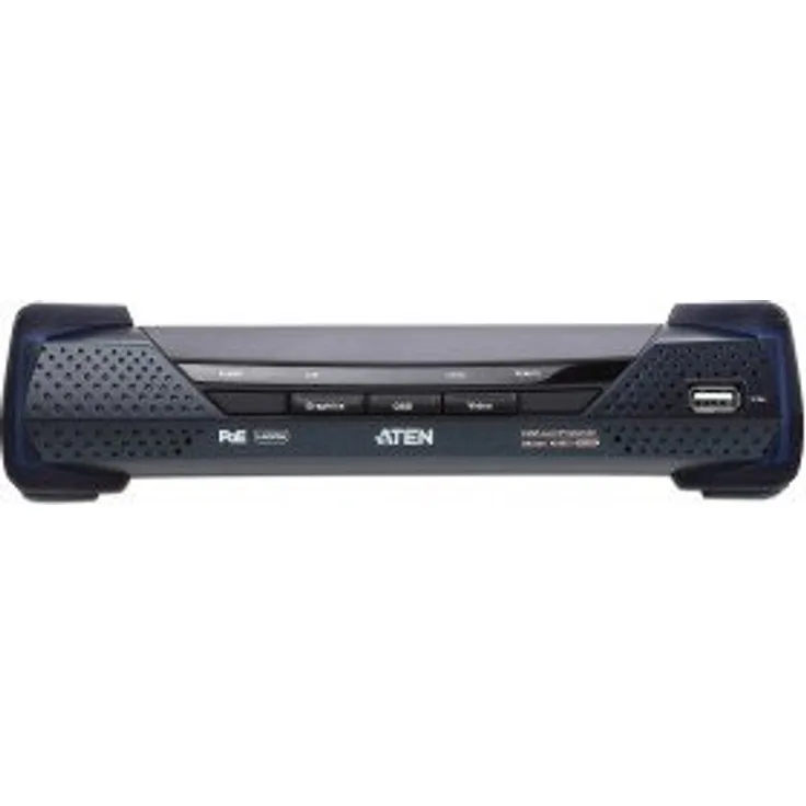 ATEN KE8952T 4K USB HDMI IP KVM Extender mit PoE Sender Schwarz