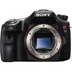 Sony SLT-A57Y SLR-Digitalkamera (16 Megapixel APS HD CMOS, 7,5 cm (3 Zoll) Display, Live View, Full HD Video) inkl. SAL 18-55mm und 55-200mm Objektiv schwarz