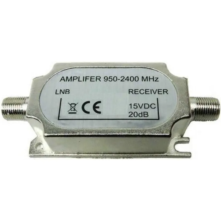 SAT Inline-Verstärker 20dB 950-2400MHz Leitungsverstärker