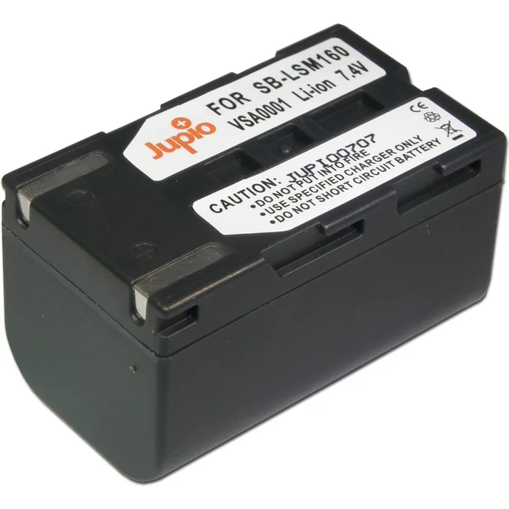 Jupio VSA0001 Camcorder Akku für Samsung SB-LSM160