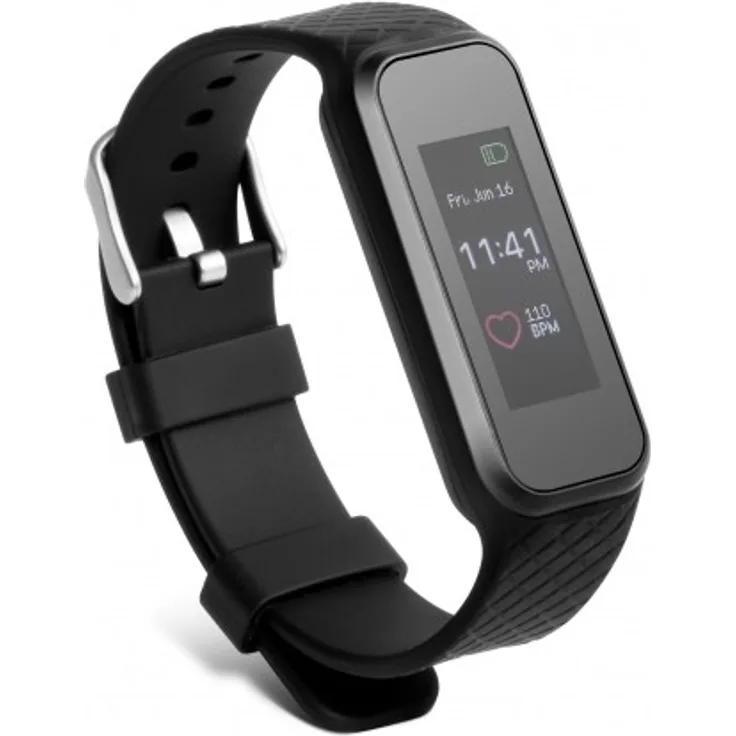 Technaxx TX-81 Fitness-Tracker Unisex, Einheitsgröße, Schwarz