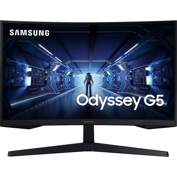 Samsung Odyssey G5 C32G55T - 31,5 Zoll, WQHD (2560 x 1440), VA-Panel, 144Hz, 1ms, 250cd/m² (LC32G55TQWUXEN) – Bild 1