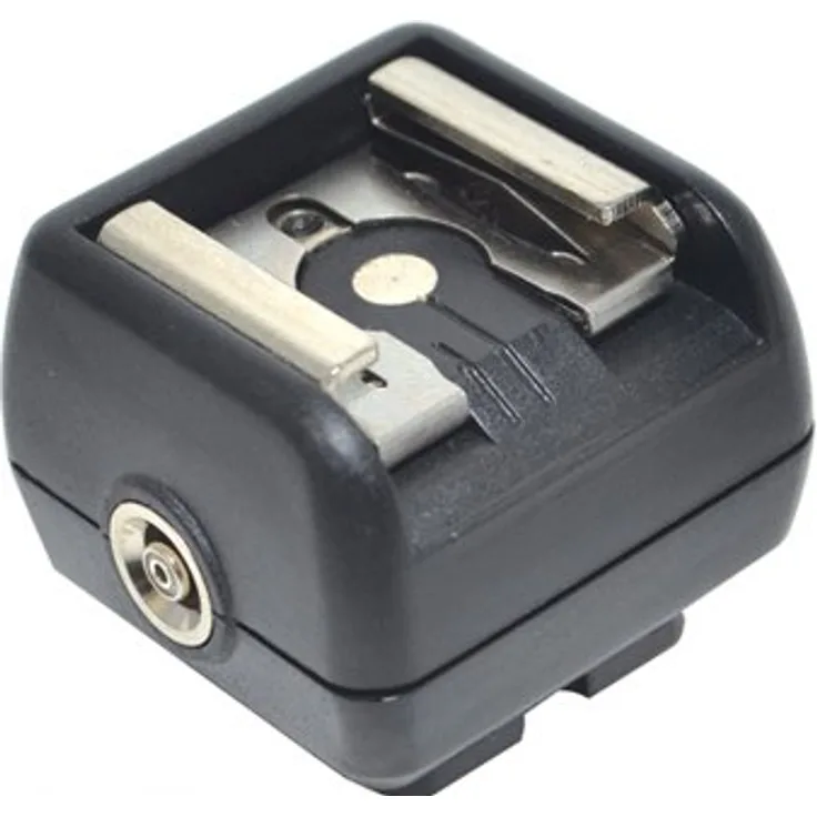 JJC Blitzschuhadapter mit Mittenkontakt f. Nikon, Canon, Olympus, Pentax...