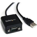 StarTech.com USB auf RS232 Adapter, Verbindungskabel für ältere Peripheriegeräte, USB Seriell Adapter, kompatibel mit vielen Betriebssystemen, 115,2 kbit-s, 1,8 m langes Kabel