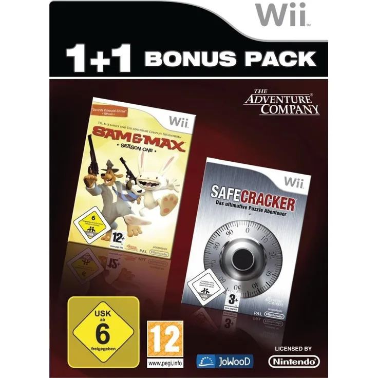 Safecracker + Sam & Max: Season One (Bundle) (Wii)