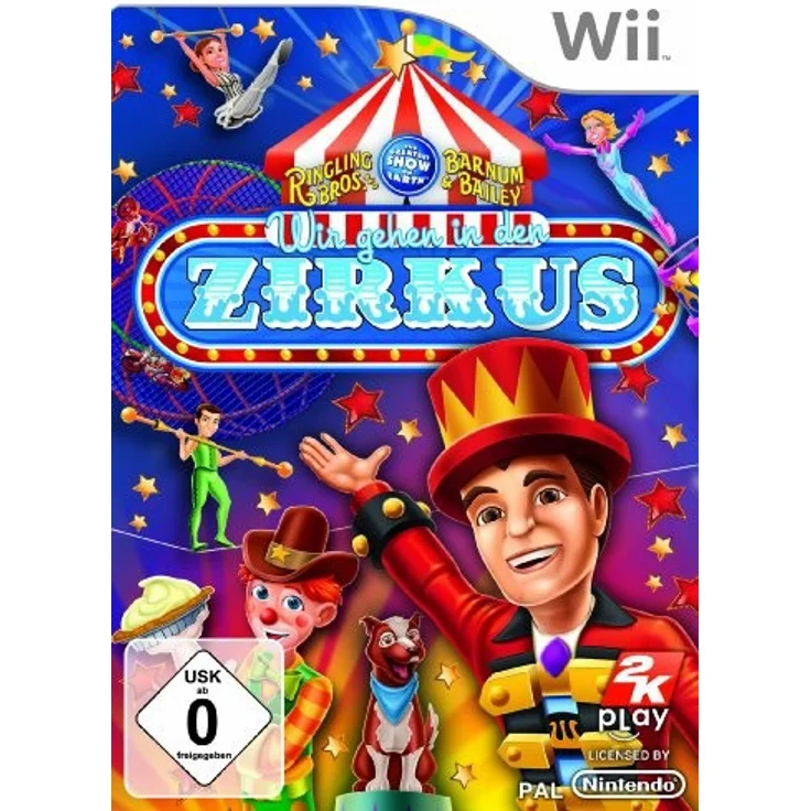 Wir gehen in den Zirkus (Wii) – Bild 1