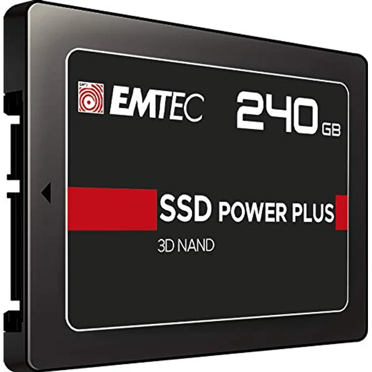 EMTEC X150 Power Plus 3D NAND - Solid-State-Disk - 240 GB - intern - 2.5 Zoll (6.4 cm) - SATA 6Gb/s (ECSSD240GX150) – Bild 1