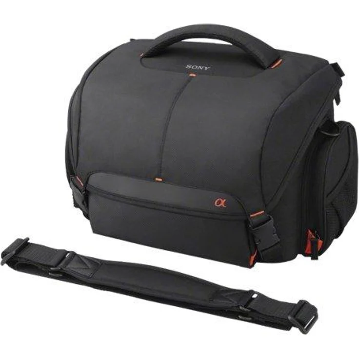 Sony LCS-SC8 gepolsterte Tasche für DSLR Kamera mit Zusatzobjektiv – Bild 2