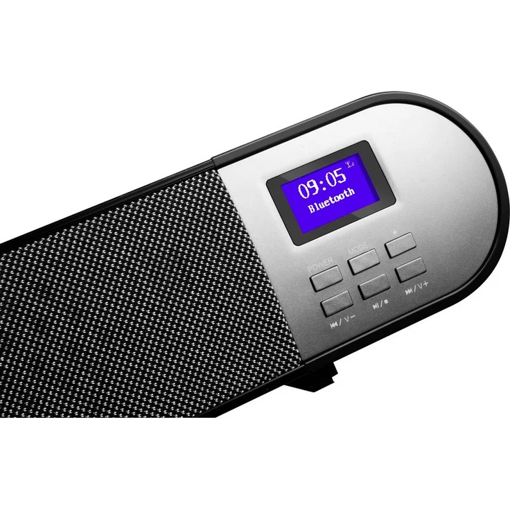 Technaxx TX-139 2.0 Soundbar ohne Subwoofer mit Beleuchtung, kabelgebunden, geeignet für TV, schwarz  – Bild 8