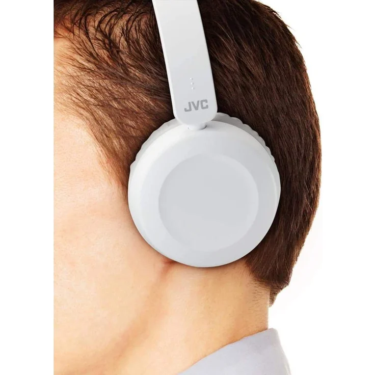 JVC HA-S31M-W-E On-Ear-Kopfhörer, mit Mikrofon, weiß – Bild 3