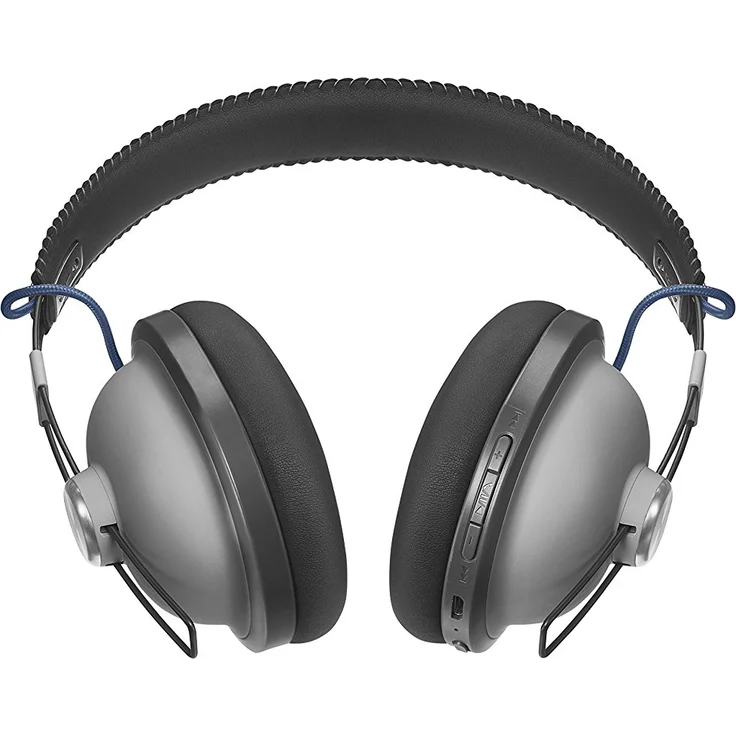 Panasonic RP-HTX80B Over-Ear-Kopfhörer, mit Bluetooth, Mikrofon, grau – Bild 4