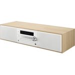Pioneer X-CM56 HiFi-Micro-System (CD-Player, Lautsprecher, UKW Radio, Bluetooth, USB, MP3, 2 x 15 Watt) Kompaktanlage für Küche, Wohnzimmer, Schlafzimmer und Büro, Weiss