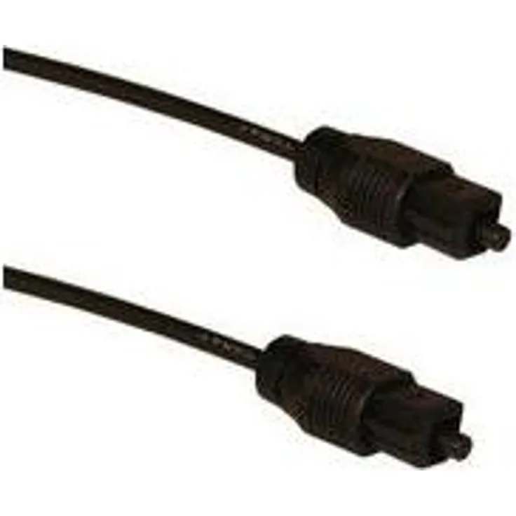 Sandberg - Digitales Audio-Kabel (optisch) - TOSLINK (M) - TOSLINK (M) - 1,8m - Glasfaser - Schwarz (505-40)